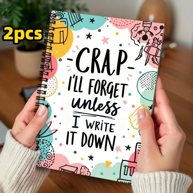 Inspirational Spiral Notebooks with Vivid Cover Design