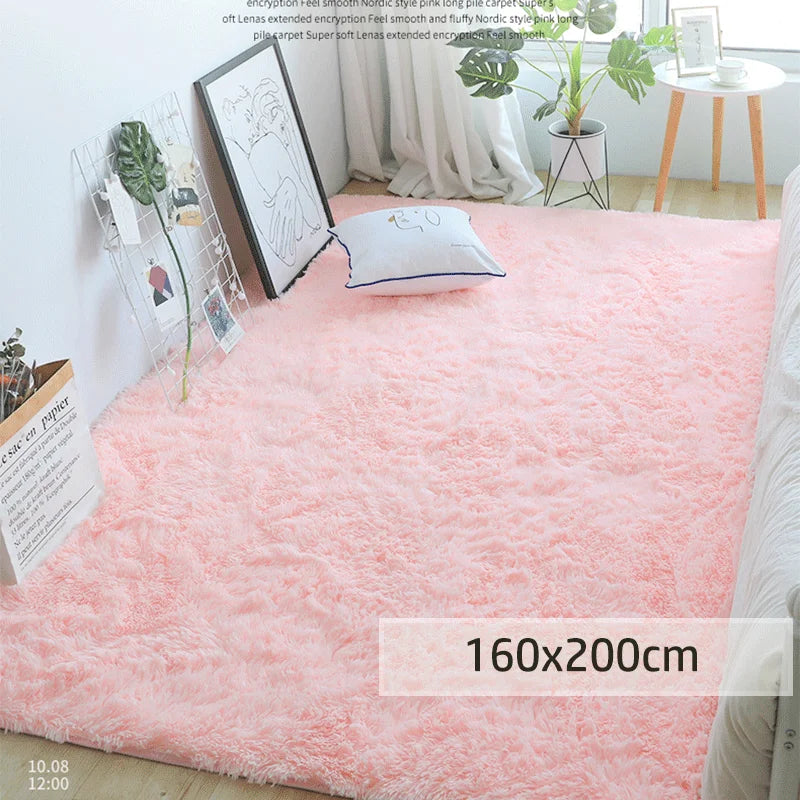 Plush Shag Area Rug – Soft, Cozy, and Modern