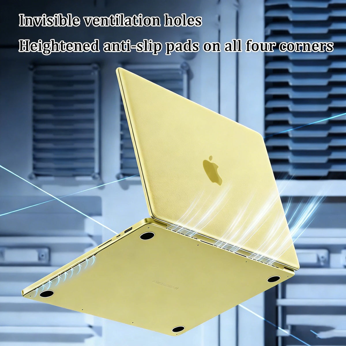 Slim Hard Shell Case for 13-Inch MacBook (2026, A3404)