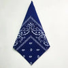 Paisley Bandana Square Scarf – 55cm Cotton Blend for Men and Women