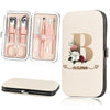 Portable Stainless Steel Manicure & Pedicure Set with Organizer Case
