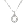 Initial Letter Pendant Necklace