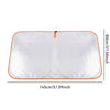 No-Drill Windshield Sunshade with Storage Pouch