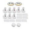 Magnetic Child Safety Cabinet Locks (Set of 2)