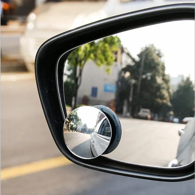360° Adjustable Car Blind Spot Mirror – Wide Angle Convex Rear View Mirror