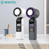 Foldable Mini Turbo Fan with Digital Display