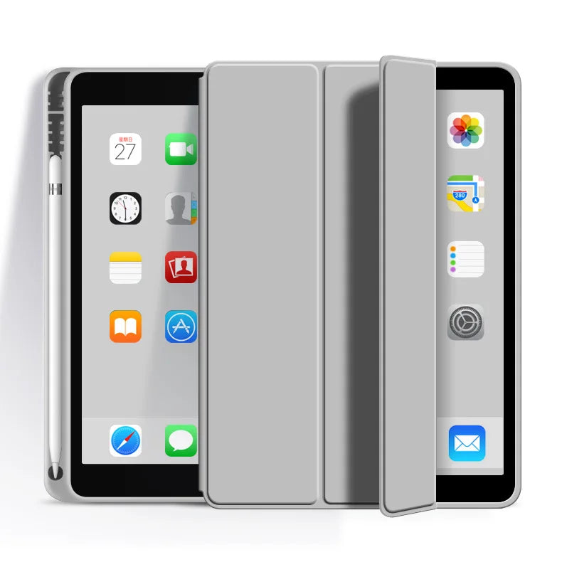 Slim Trifold Case for iPad 10th & 11th Generation with Pencil Holder