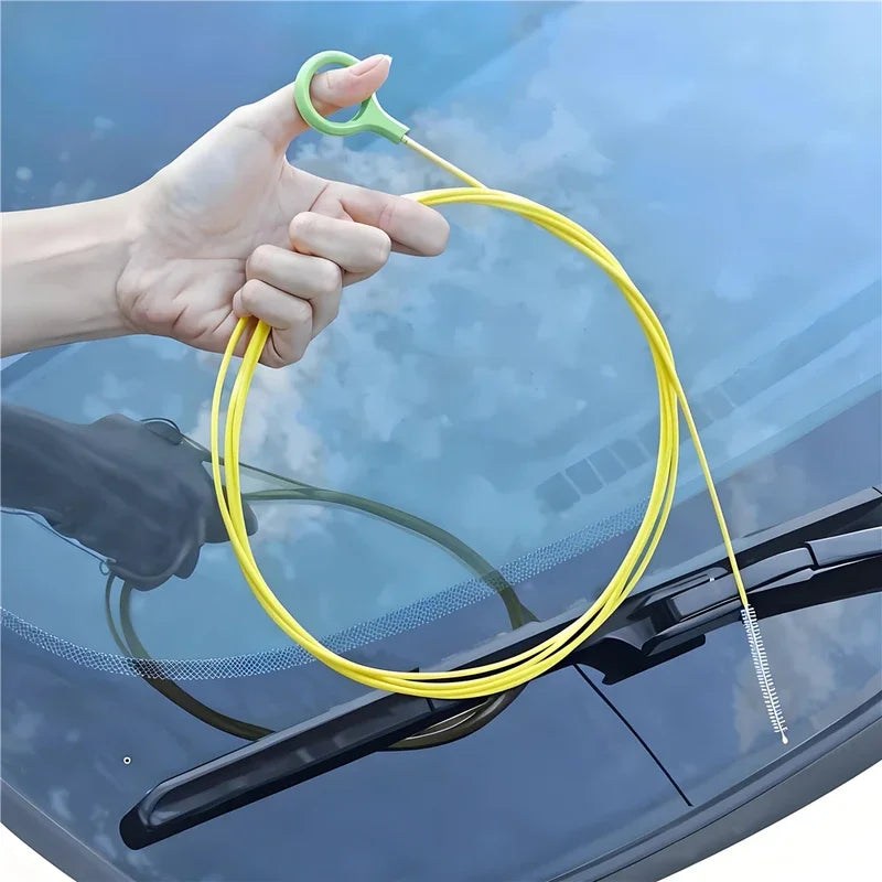 Car Drain Hose Unclogger Cleaning Brush (2m)