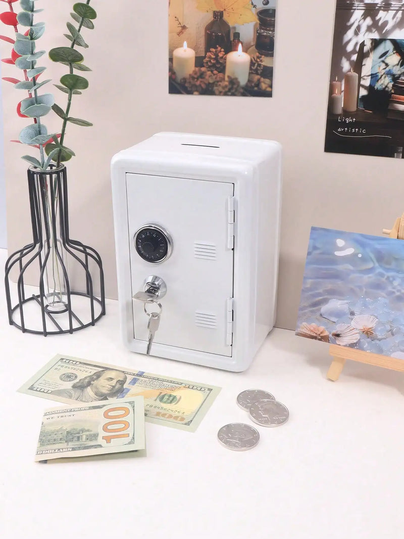 Compact Desktop Safe with Combination Lock