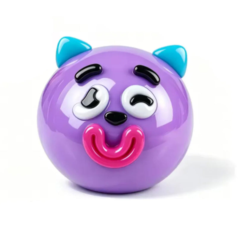 Curious Dog Face-Swap Squishy Toy