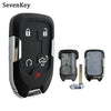 Replacement Smart Key Fob Shell for Chevrolet & GMC Trucks and SUVs