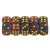 Translucent Colored Acrylic Dice Set for Tabletop Games