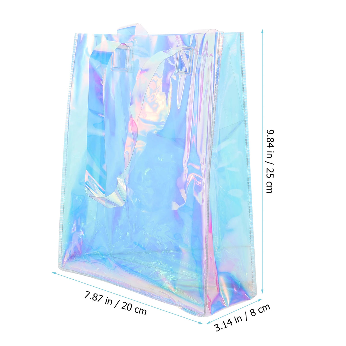 Sac Tote PVC Imperméable Iridescent