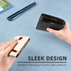 Slim RFID-Blocking Carbon Fiber Leather Wallet