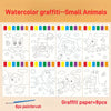 Complete Art Set with Paper, Brushes, and Paints
