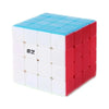 A 3x3 speed cube puzzle with light blue and red magnetic faces.