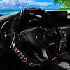 Flame Totem Fabric Steering Wheel Cover (Fits 14.5-15 Inch)