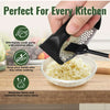 Stainless Steel Garlic Press with Ergonomic Handle