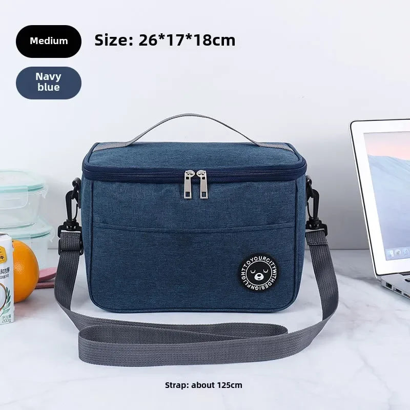 Insulated Lunch Bag with Shoulder Strap