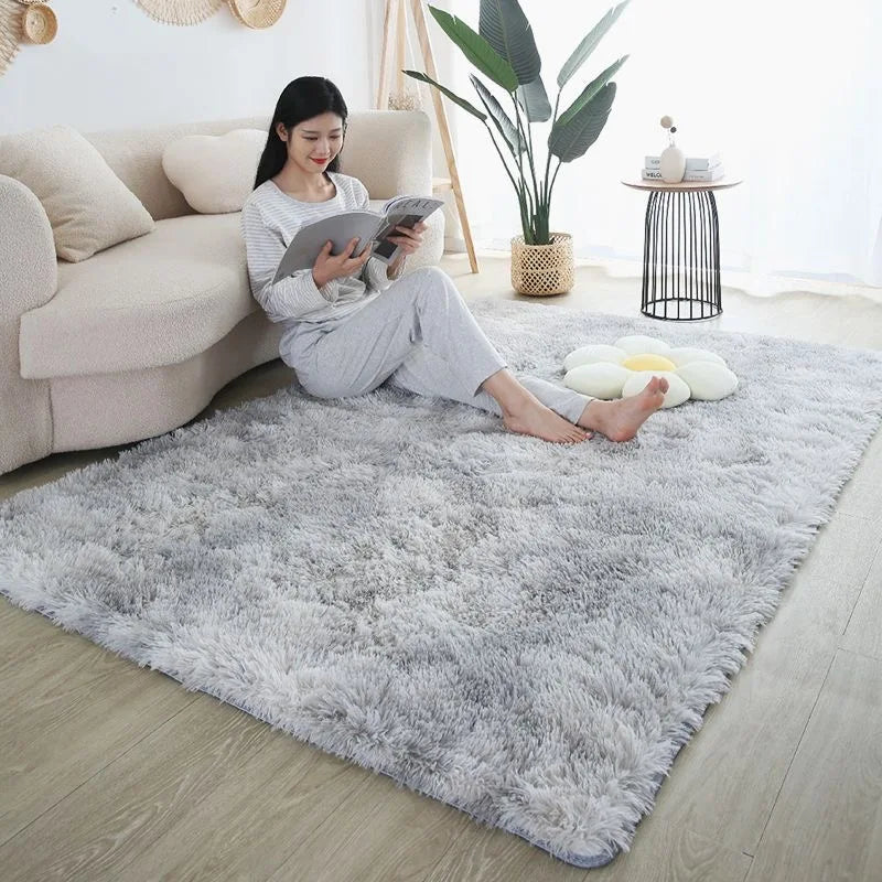 Plush Shag Area Rug – Soft, Cozy, and Modern