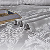 Silver Royal Luxury Duvet Cover Set with Pillowcases