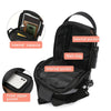 Oxford Sling Bag for Men with Zippered Phone Pocket