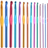 Aluminum Crochet Hooks Set – 2mm to 10mm