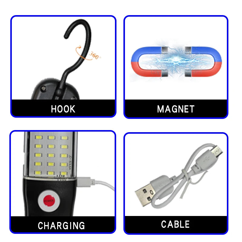Portable Magnetic LED Work Light
