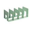 Clear 4-Section Purse Organizer for Closet, Shelf, or Display
