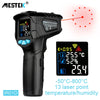 High-Temperature Infrared Thermometer with Color Screen and Humidity Sensing