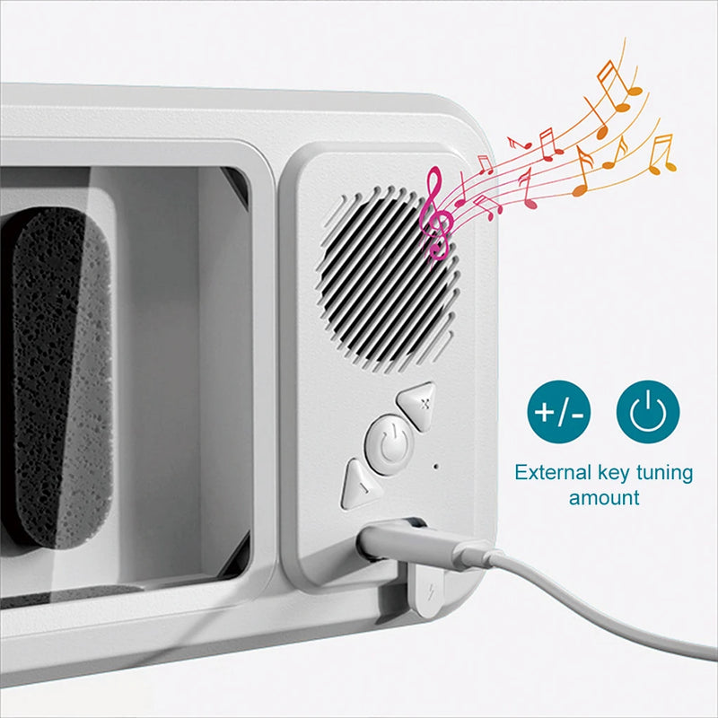 Waterproof Shower Phone Holder with Bluetooth Speaker
