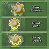 Sunflower Automatic Bubble Machine with Flashing Lights