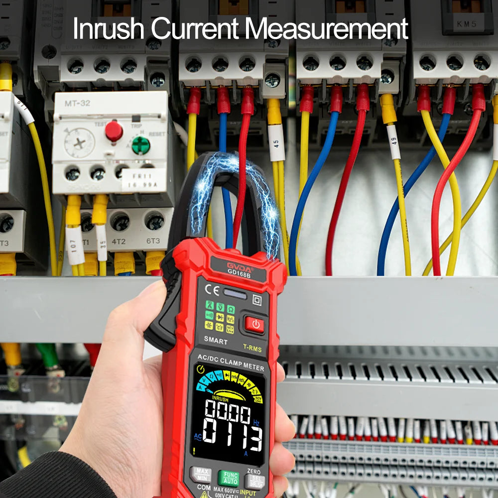 Professional Auto-Ranging Clamp Meter with True RMS and NCV