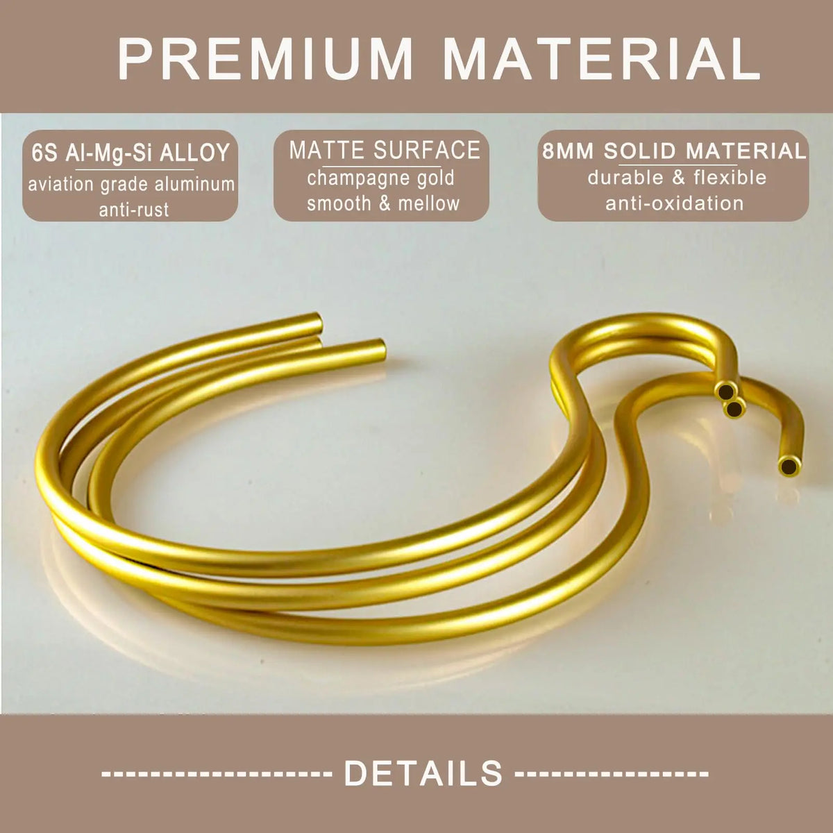 Aluminum S-Shaped Cap Organizer Hook