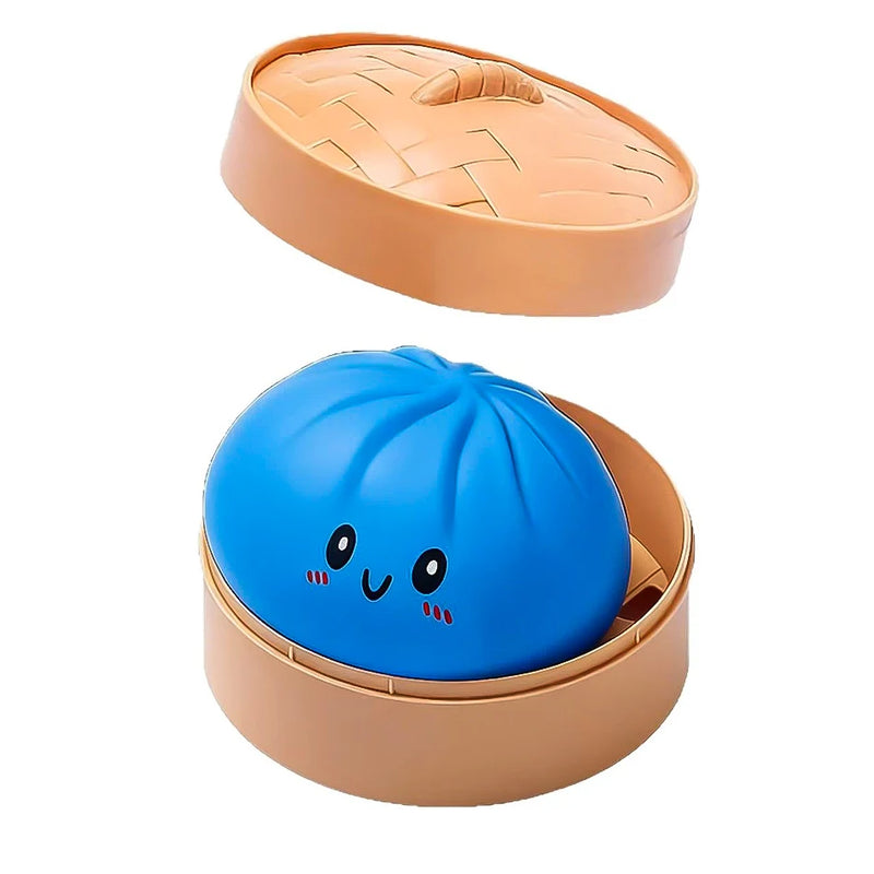 Colorful Simulated Dumpling Squishy Toy