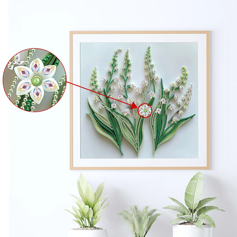Floral Diamond Art Painting Kit