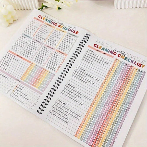 ADHD-Friendly Home Cleaning Planner Bundle