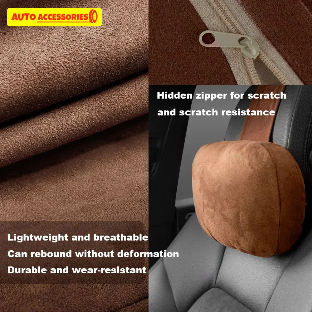 Premium Car Headrest Neck Support Pillow