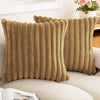Plush Faux Fur Square Cushion Cover