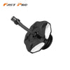 Black CNC aluminum gas cap for Honda CRF110 and CRF125 motorcycles.