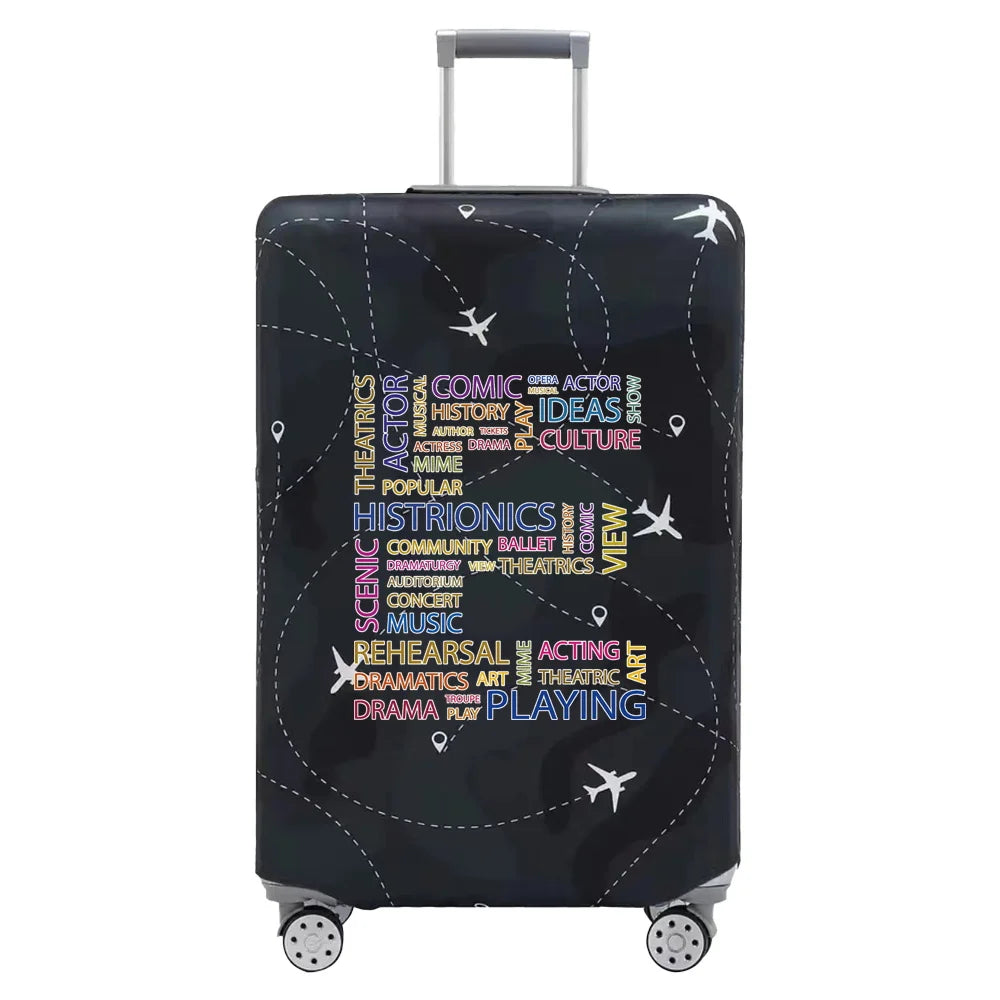 Stretch Fabric Luggage Cover for Suitcases (18-32 Inch)