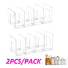Clear 4-Section Purse Organizer for Closet, Shelf, or Display