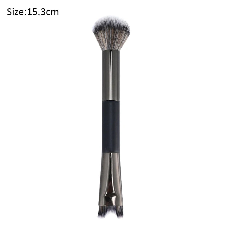 U-Shaped Nose Contour Brush with Dual-End Design