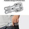 14-in-1 Folding Multi-Tool with Stainless Steel Pliers