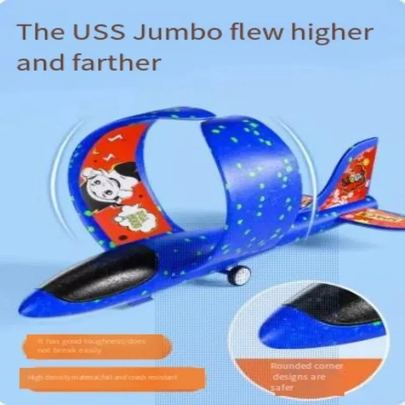 Catapult Foam Plane Launcher Glider Toy