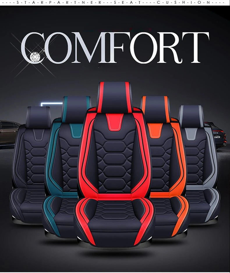 Luxury Universal Car Seat Cover Set – Full Front & Rear Protection