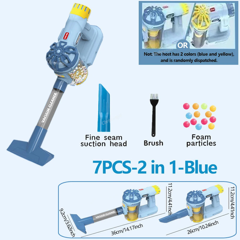 Kids Pretend Play Vacuum Cleaner Set