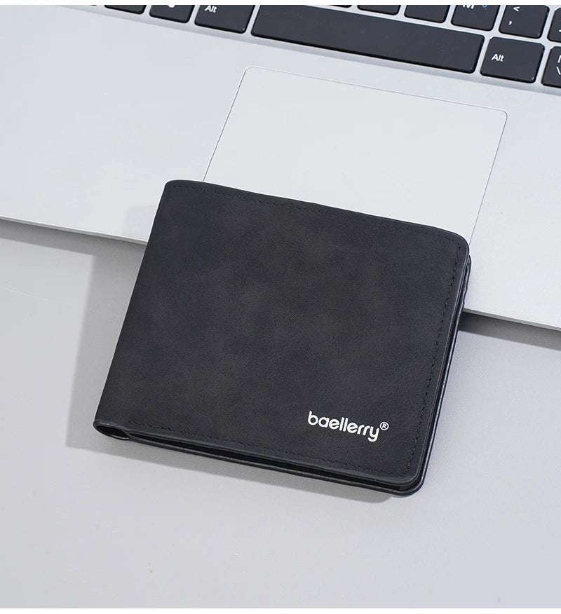 Minimalist Card Holder Wallet for Men with Multiple Slots