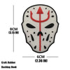 Embroidered Tactical Patch with Hook and Loop Backing