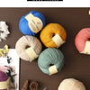 Combed Alpaca Blend Yarn for Hand Knitting – 10-Pack Wool Balls